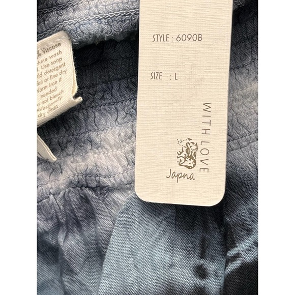 NWT Japna Loose Tie-Dye Elastic Waist Shorts Large - Picture 7 of 7